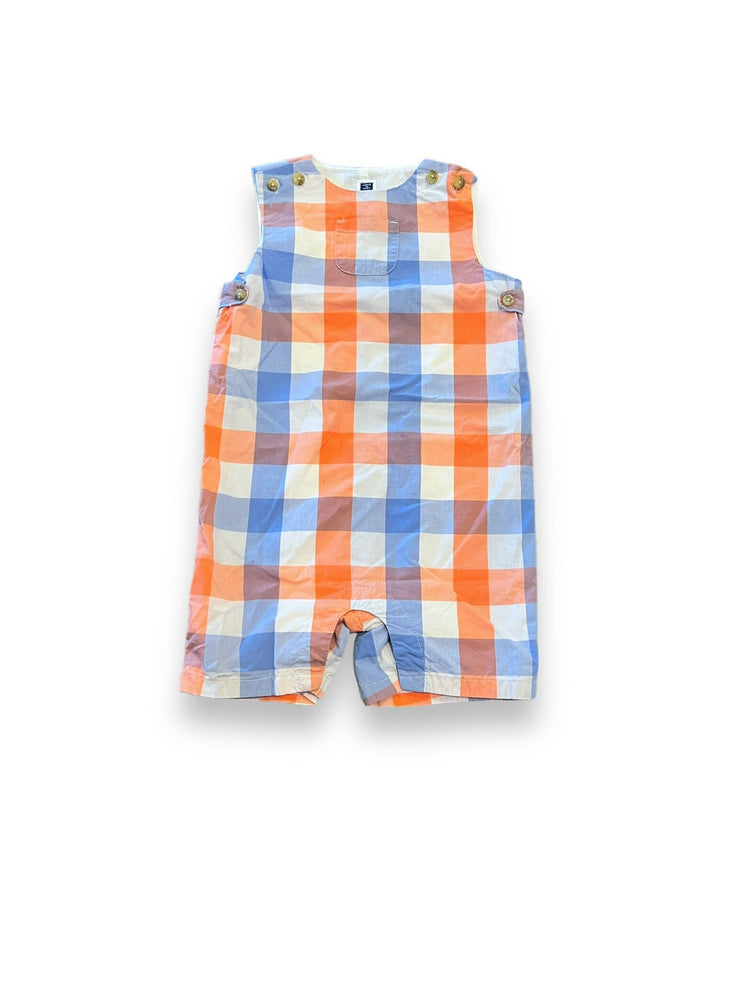 Size 18-24 month Janie and Jack periwinkle, white, coral jon jon Default Title / 18-24 month / Boy