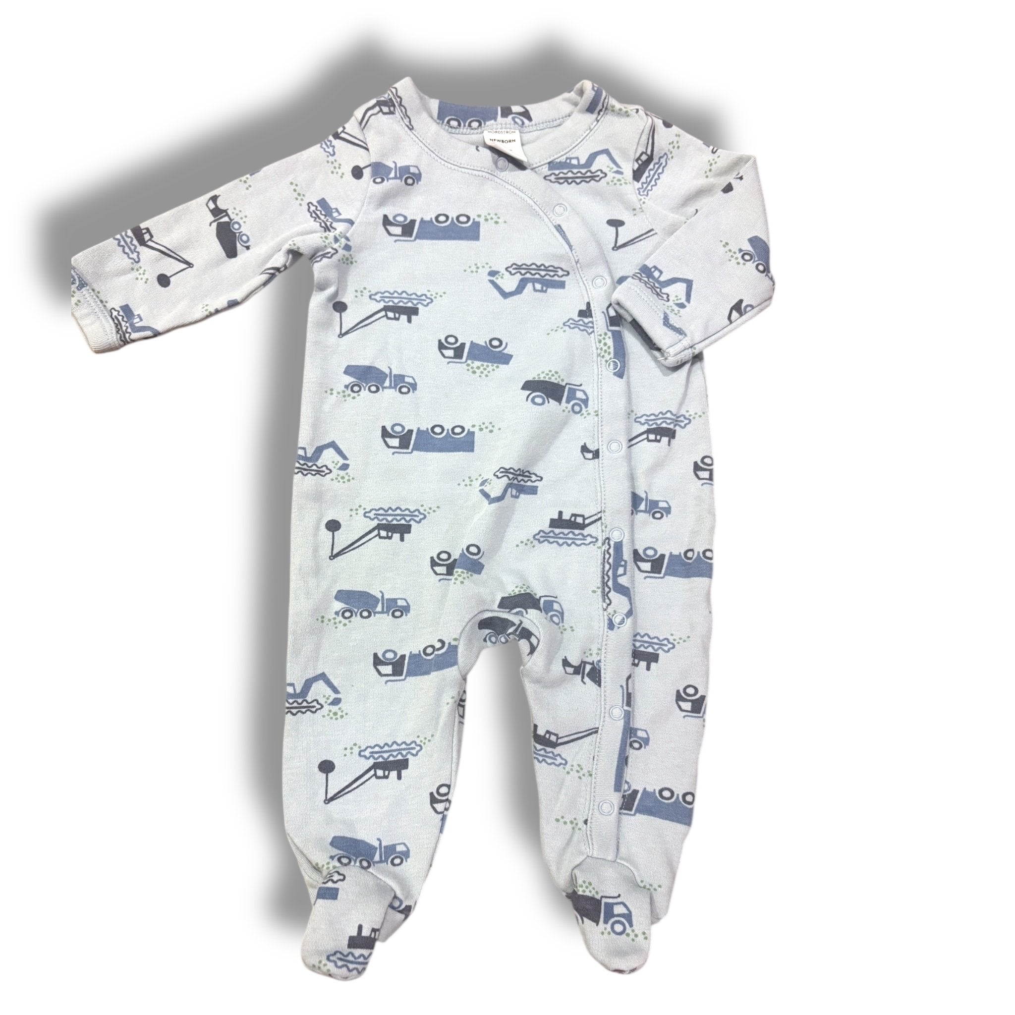 Size newborn nordstrom blue construction sleeper Default Title / Newborn / Boy